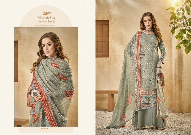 Harshit Chasni Ethnic Wear Pure Digital Printed Jam Cotton Dress Material Collection